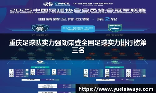 重庆足球队实力强劲荣登全国足球实力排行榜第三名